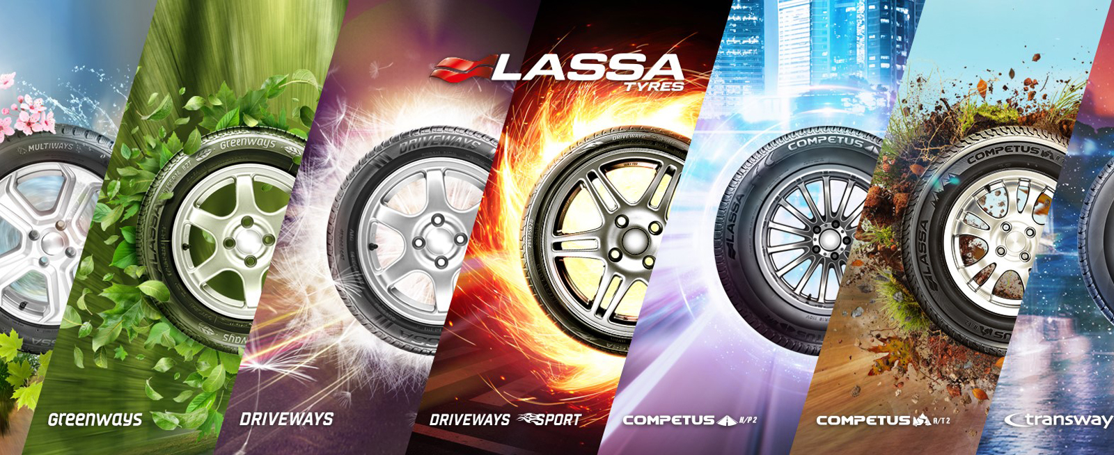Lassa Tyres Product Range