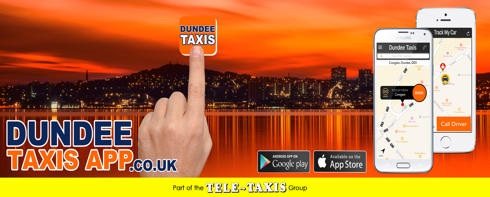 Dundee Taxis App